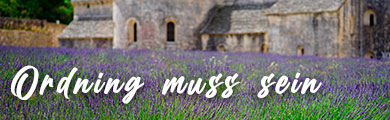 Ordnung Muss Sein